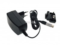 Адаптер питания Raspberry Pi 4 T6143DV +кабель 1.5м + переходник Type-C 5.1V 2.5A Black 44660