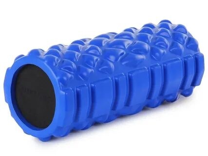 Цилиндр рельефный для фитнеса Harper Gym EG04 Blue