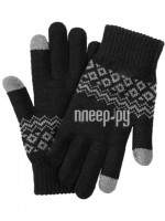 689321 Теплые перчатки для сенсорных дисплеев Xiaomi FO Gloves Touch Screen р.UNI Warm Velvet Black