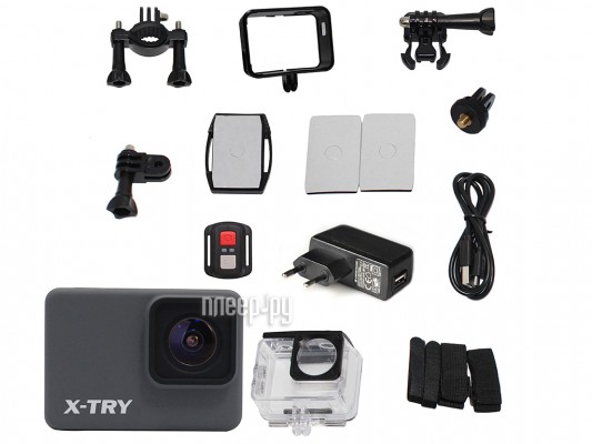 Экшн-камера X-TRY XTC262 RC Real 4K Wi-Fi Power