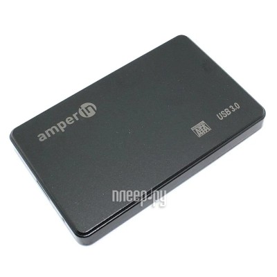 Корпус Amperin AM25U3PB 2.5 USB 3.0 Black 097048
