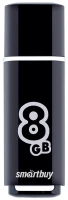 USB Flash Drive 8Gb - Smartbuy Glossy Black SB8GBGS-K
