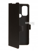 Чехол DF для Motorola Moto G60s Black mFlip-01