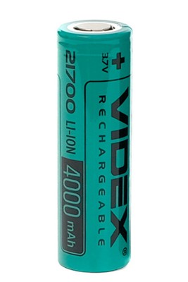 Аккумулятор 21700 - Videx 4000mAh 3.7V без защиты VID-21700-4.0-NP (1 штука)