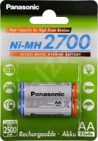 Аккумулятор AAA - Panasonic 1000 mAh Ni-MH (2 штуки) 2BPBK-4HGAE/2BE
