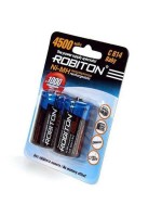 Аккумулятор C - Robiton R14 4500 mAh 4500MHC-2 BL2 NiMH (2 штуки)