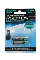 Аккумулятор AAA - Robiton DECT 550MHAAA-2 13903 BL2 (2 штуки)
