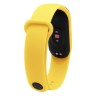 Aксессуар Ремешок Zibelino для Mi Band 5 Silicone Yellow ZBS-XIMB5-YEL