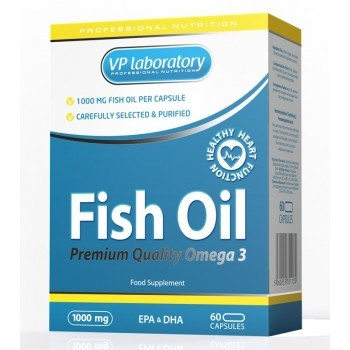 VP laboratory Fish Oil  60 капс