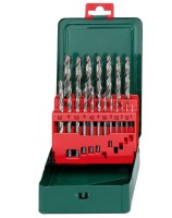 Набор сверл Metabo по металлу HSS-TiN 19шт 627156000