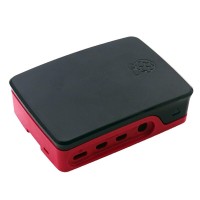 Корпус Qumo RS033 для Raspberry Pi 4 ABS Plastic Black-Red