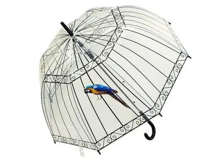 Зонт Эврика Клетка с попугаем 98770