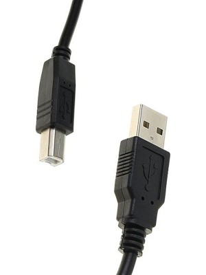 Аксессуар Luazon USB A - USB B 1.5m Black 1612752