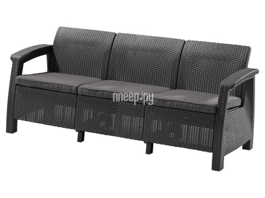 Софа Keter Corfu Love Seat Max Graphite 223211