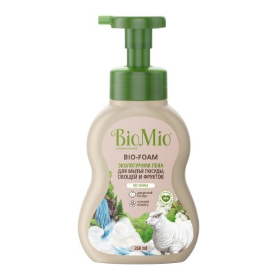 Пена для мытья посуды BioMio Bio-Foam без запаха 350ml 934859