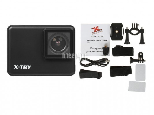 Экшн-камера X-TRY XTC400 Real 4K/60FPS WDR Wi-Fi Standart
