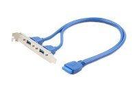 Контроллер Gembird Cablexpert 2xUSB 3.0 - 20pin CC-USB3-RECEPTACLE