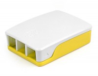 Корпус Qumo RS032 для Raspberry Pi 4 ABS Plastic White-Yellow