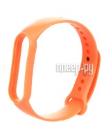 Aксессуар Ремешок Zibelino для Mi Band 5 Silicone Orange ZBS-XIMB5-ORG