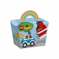 Lego Duplo Fire Helicopter and Police Car 14 дет. 10957