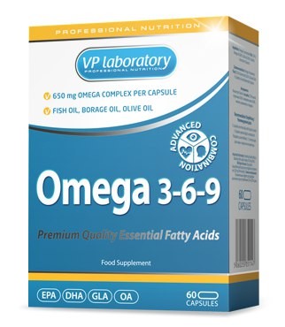 VPLab Omega 3-6-9  60 капс.