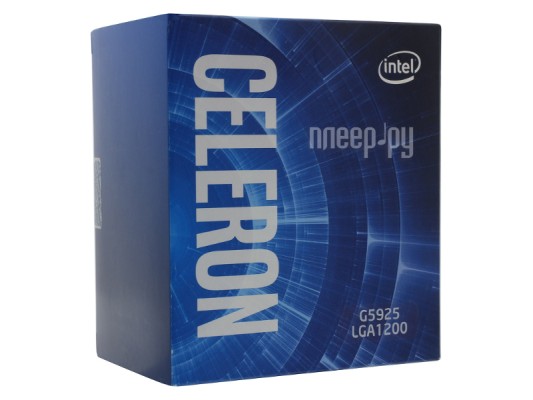 Процессор Intel Celeron G5925 (3600MHz/LGA1200/L3 4096Kb) BOX
