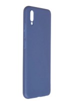 Чехол Pero для Vivo Y93 Soft Touch Blue CC01-Y93BL