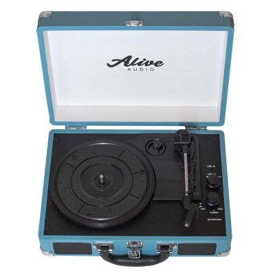 Проигрыватель Alive Audio Glam Aqua AAGLM01AQ