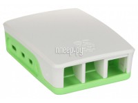 Корпус Qumo RS031 для Raspberry Pi 4 ABS Plastic White-Green