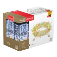 Гирлянда Vegas Занавес 192 светодиодов 1x4m Mix 55095