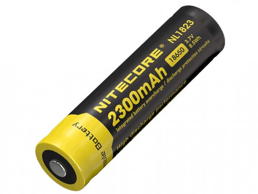 Аккумулятор Nitecore Rechargeable 18650 Li-Ion 2300 mAh NL1823