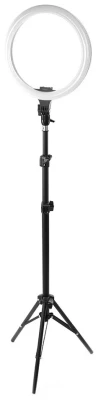 Кольцевая лампа Baseus Live Stream Holder-Floor Stand + штатив напольный Black CRZB12-B01