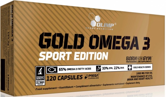 Olimp Gold Omega 3 sport edition 120 caps