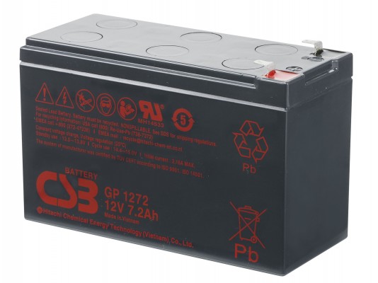 Аккумулятор для ИБП CSB GP-1272 12V 7.2Ah клеммы F1