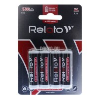Аккумулятор AA - Relato Ready-to-Use HR6 AA2300 R2U Ni-MH 2300 mAh (4 штуки)
