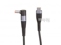 Аксессуар Baseus Zinc Magnetic Series Lenovo Laptop Charging Cable Type-C to DC Round Port 100W 2m Black CATXC-X01