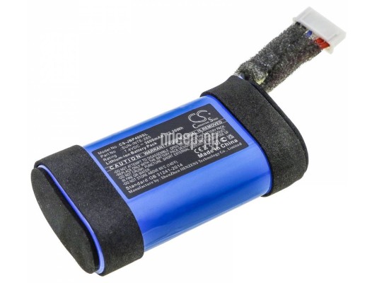Аккумулятор CameronSino для JBL PartyBox On-The-Go CS-JBP400SL 7.4V 3000mAh 22.20Wh 087174