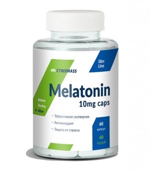 Cybermass Melatonin 10 mg 60 caps