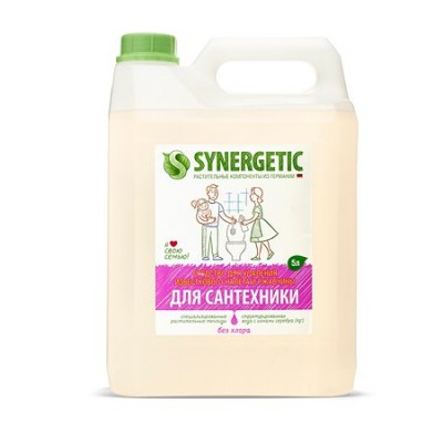 Средство Synergetic Для мытья сантехники кислотное  5L 4613720438921