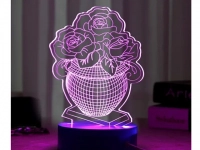 3D лампа Veila Ваза с цветами 1048