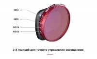 Фильтр Pgytech для Osmo Pocket (VND 2 to 5-stop) P-19C-069