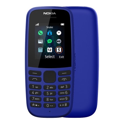 Сотовый телефон Nokia 105 (TA-1174) Dual Sim Blue