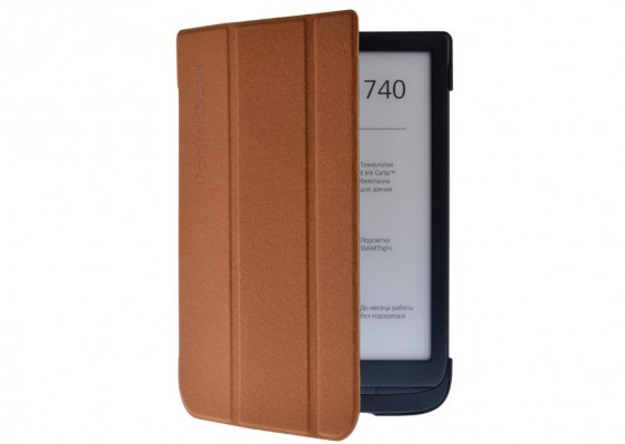 Аксессуар Чехол для PocketBook 740 Brown PBC-740-BRST-RU
