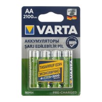 Аккумулятор AA - Varta 2100 mAh BL4 Ready2Use (4 штуки) 56706