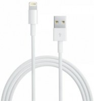 Аксессуар APPLE Lightning to USB Cable 1m для iPhone 5 / 5S / SE/iPod Touch 5th/iPod Nano 7th/iPad  4/iPad mini MD818ZM/A