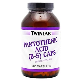 Twinlab Pantothenic Acid (B-5) 500 mg 200 caps