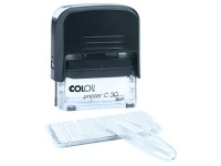 Штамп самонаборный Colop Printer C30/1 Set 18x47mm Black