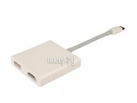622119 Хаб Xiaomi Mi USB-C - HDMI Gigabit Ethernet Multi-Adapter ZJQ01TM