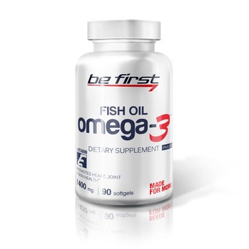Be First Omega-3 + витамин Е 90 гелевых капсул