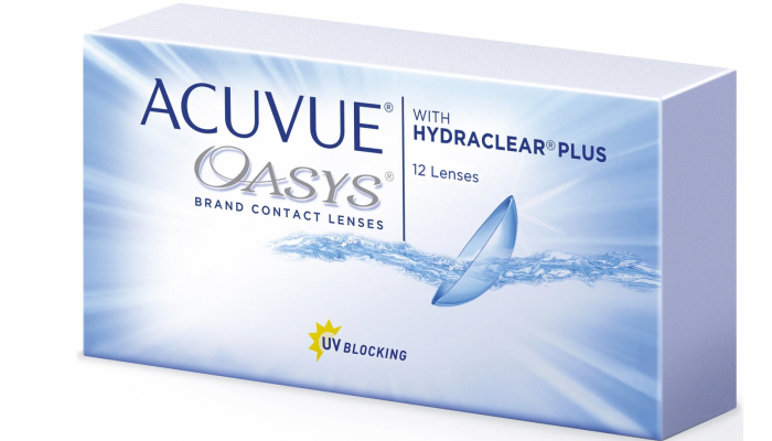 Контактные линзы Johnson & Johnson Acuvue Oasys with Hydraclear Plus (12 линз / 8.4 / -4.5)